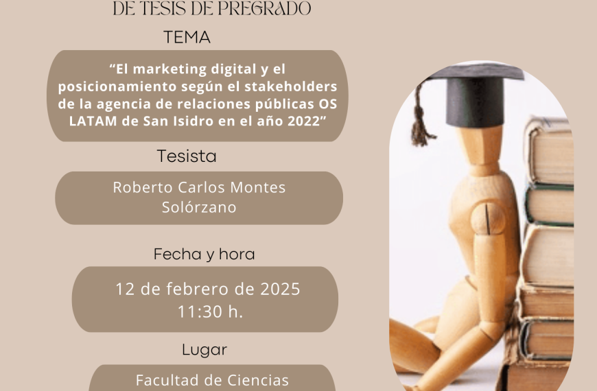 Marketing digital y posicionamiento: Sustentación de tesis en la FCA