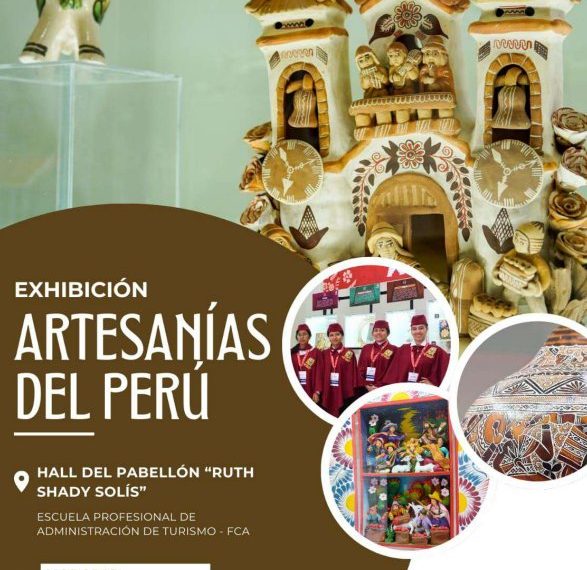 Te invitamos a la exposición de artesanías del Perú en el pabellón de Turismo