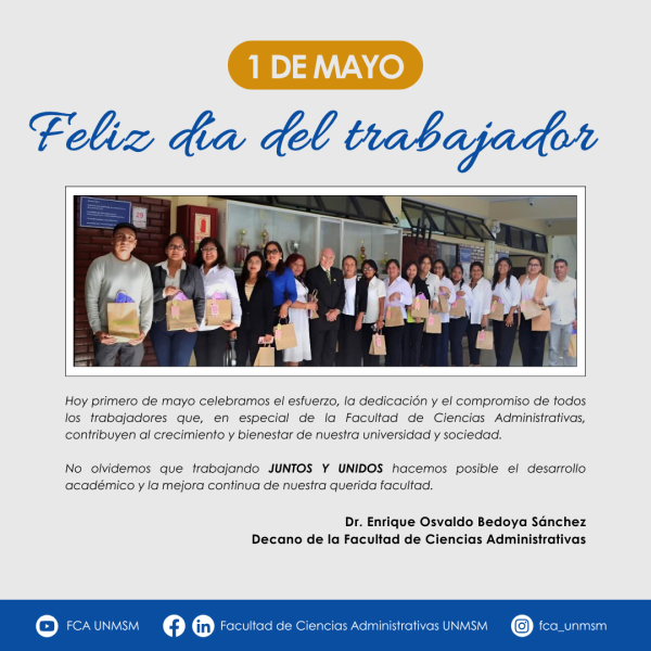 Feliz Día del Trabajador