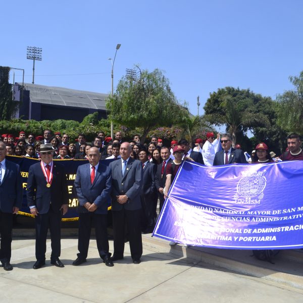 FCA participó en la ceremonia de inauguración por el 474.º aniversario de la UNMSM