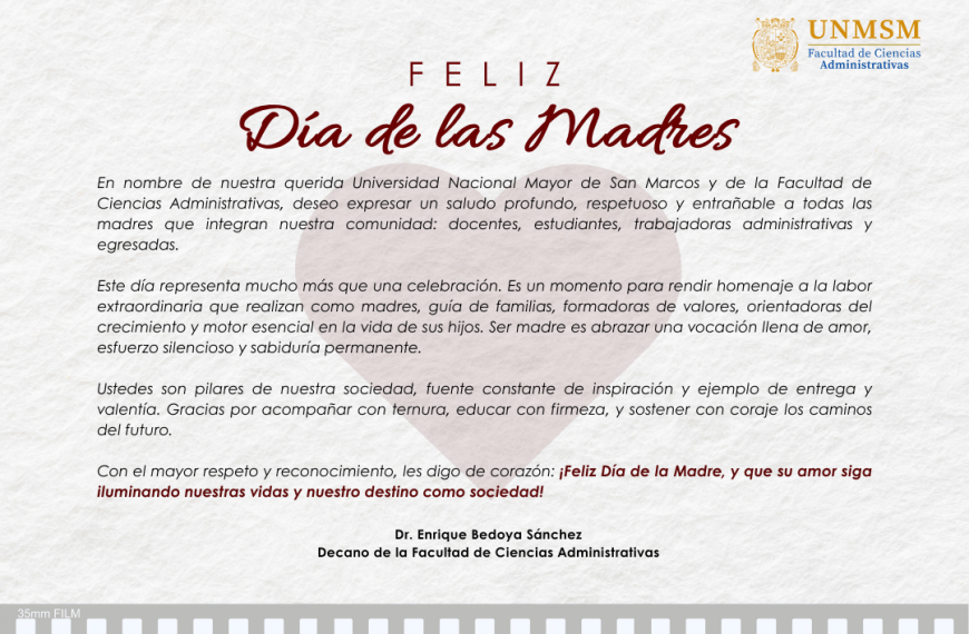 Feliz Día de la Madre
