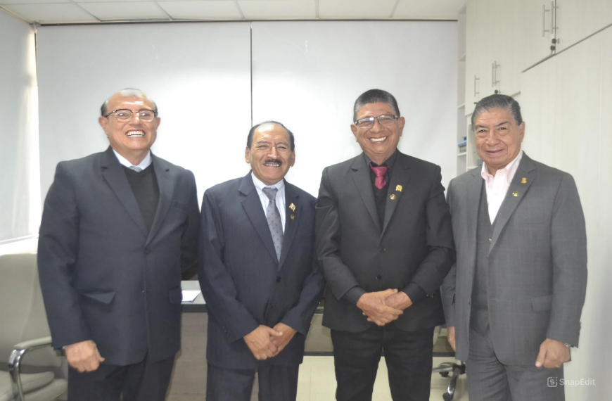 Reunión entre decanos de la FCA y la Universidad Nacional de la Amazonía Peruana busca consolidar alianzas estratégicas académicas