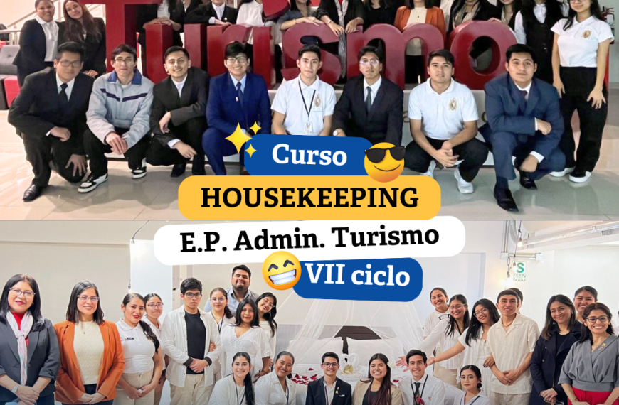 Desarrollo y culminación exitosa del curso práctico de Housekeeping en la E.P. Administración de Turismo