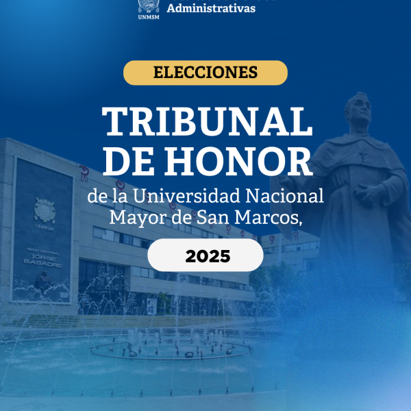 Elecciones del Tribunal de Honor de la UNMSM 2025