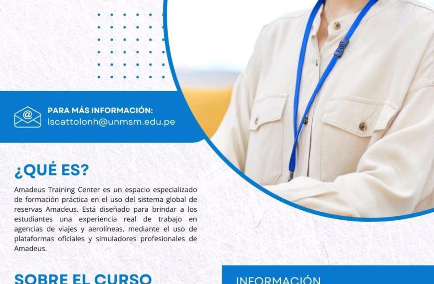 ¡Certifícate en AMADEUS Training Center!