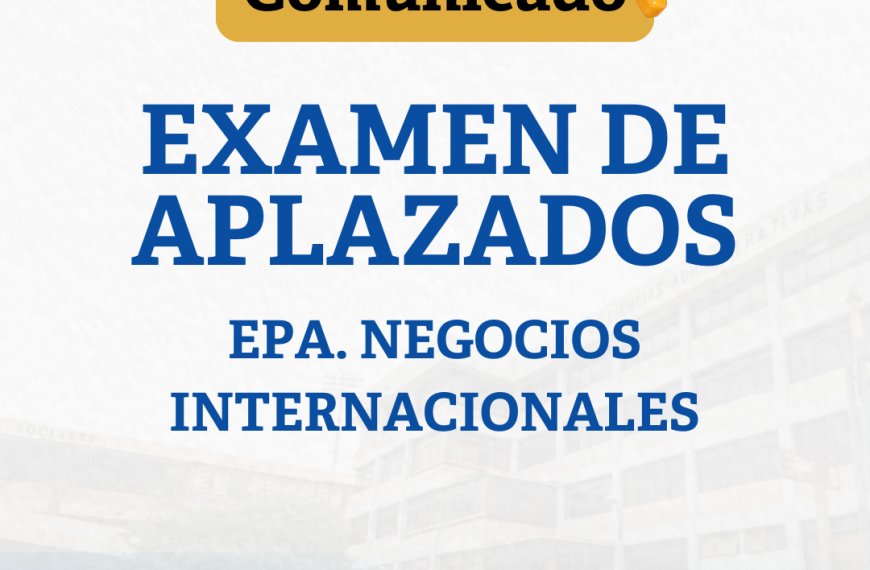 Examen de Aplazados: EPA. Negocios Internacionales