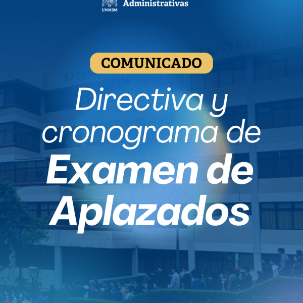 Examen de Aplazados: Cronograma