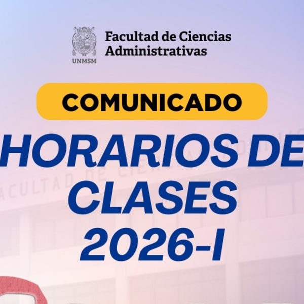 Carga horaria 2026-I