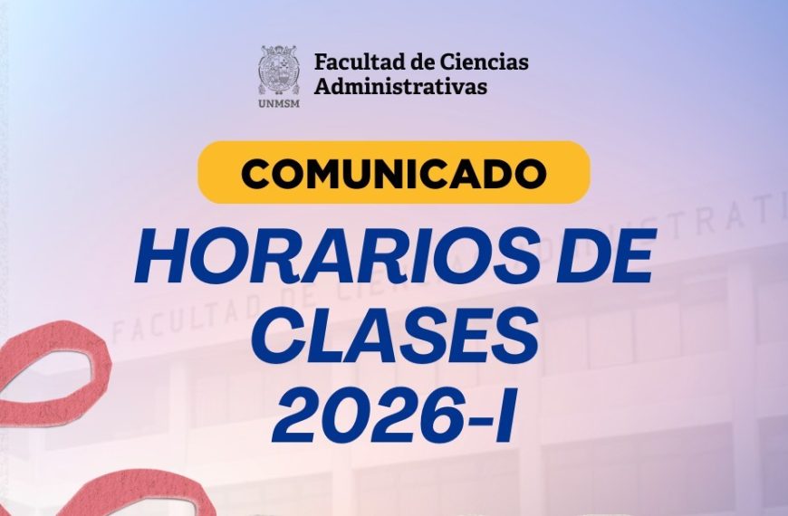 Carga horaria 2026-I