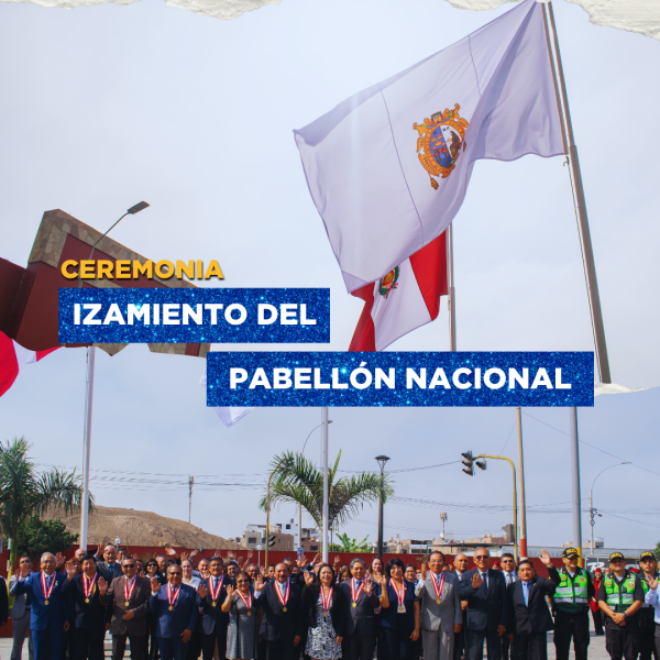La Facultad de Ciencias Administrativas lideró Ceremonia de Izamiento del Pabellón Nacional en la Ciudad Universitaria