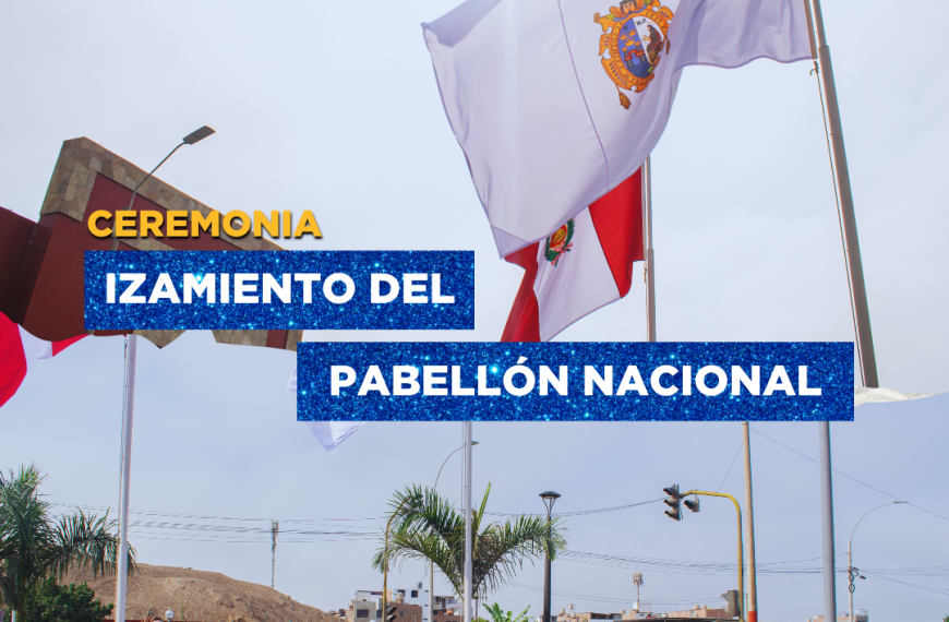 La Facultad de Ciencias Administrativas lideró Ceremonia de Izamiento del Pabellón Nacional en la Ciudad Universitaria