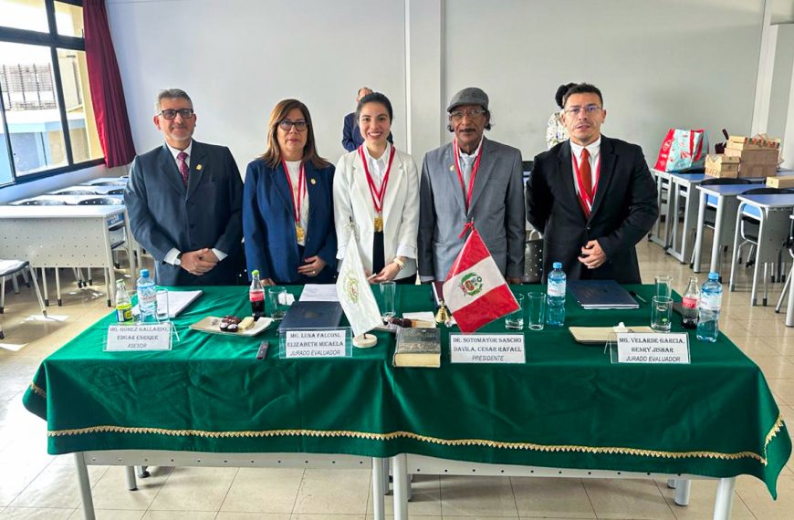 Exitosa sustentación de Tesis de Casilda Díaz Medina
