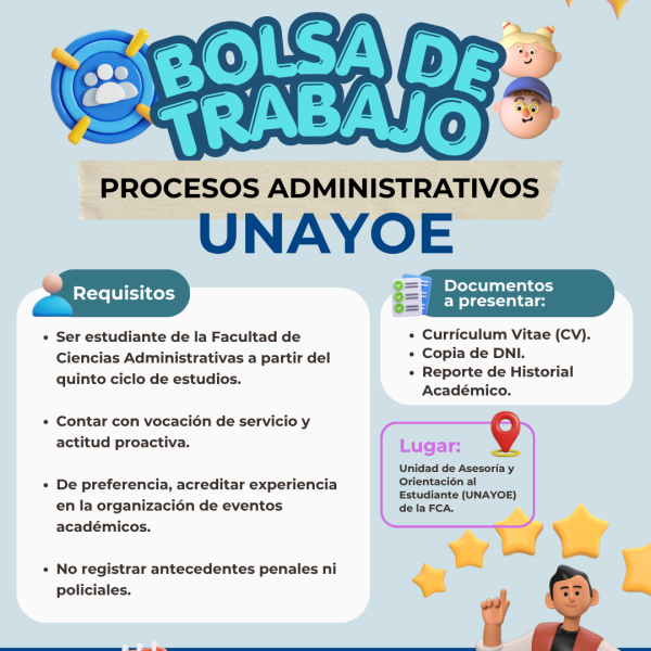 Bolsa de Trabajo: UNAYOE