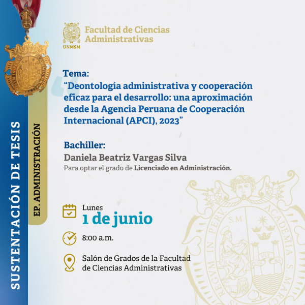 Sustentación de tesis: Daniela Beatriz Vargas Silva