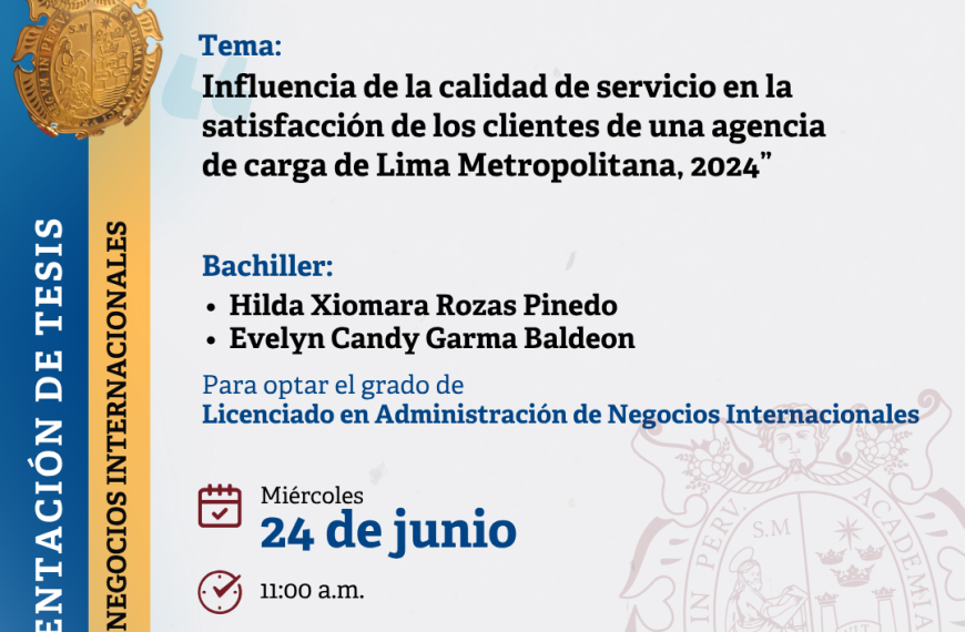 INVITACIÓN: Sustentación de Tesis, miércoles 23 de junio de 2026