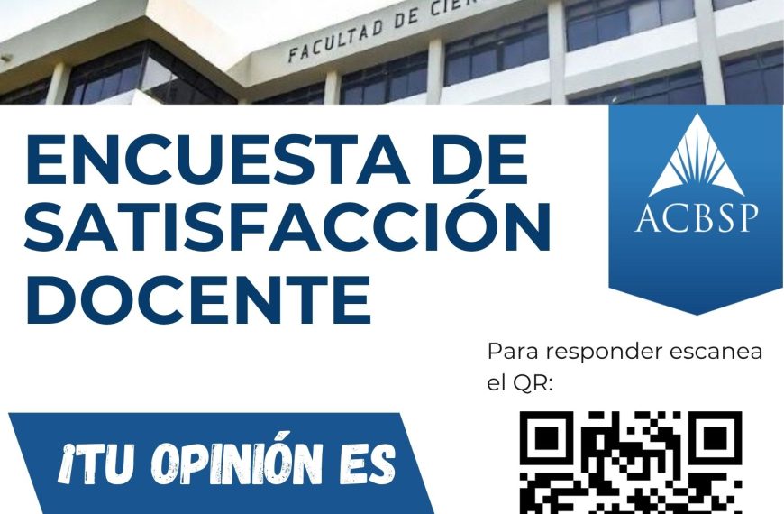 Encuesta de satisfacción docente