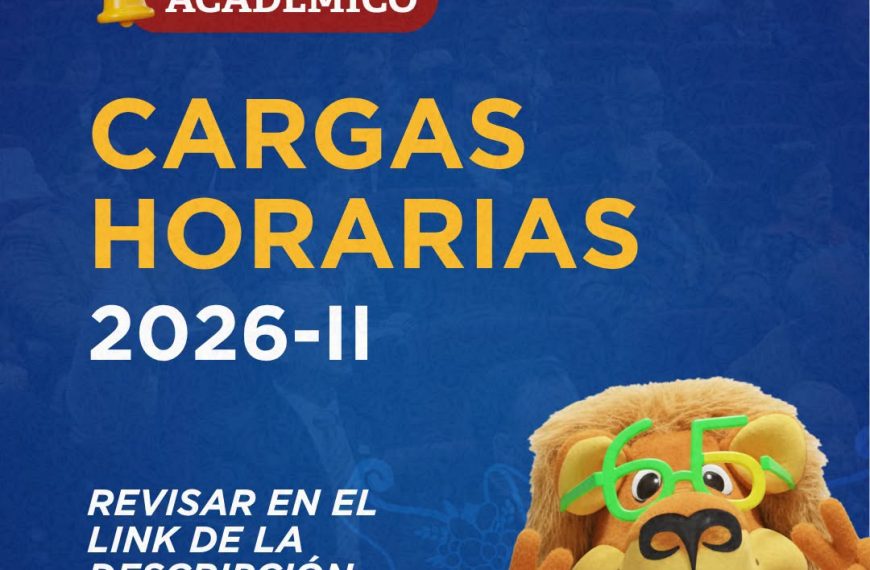 CARGAS HORARIAS 2026-II