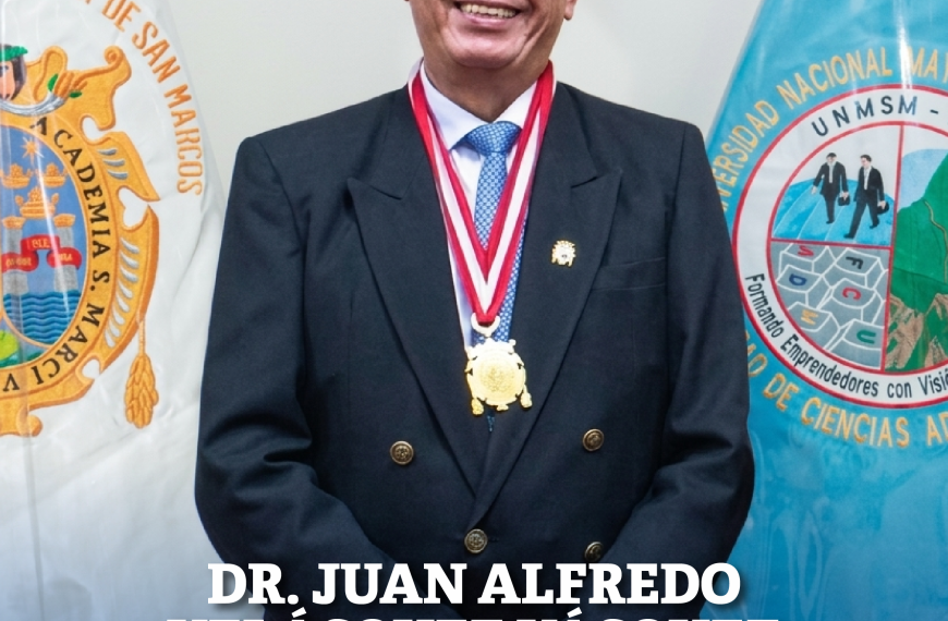 Dr. Juan Alfredo Velásquez Vásquez asume liderazgo de la Investigación y el Posgrado en la Facultad de Ciencias Administrativas