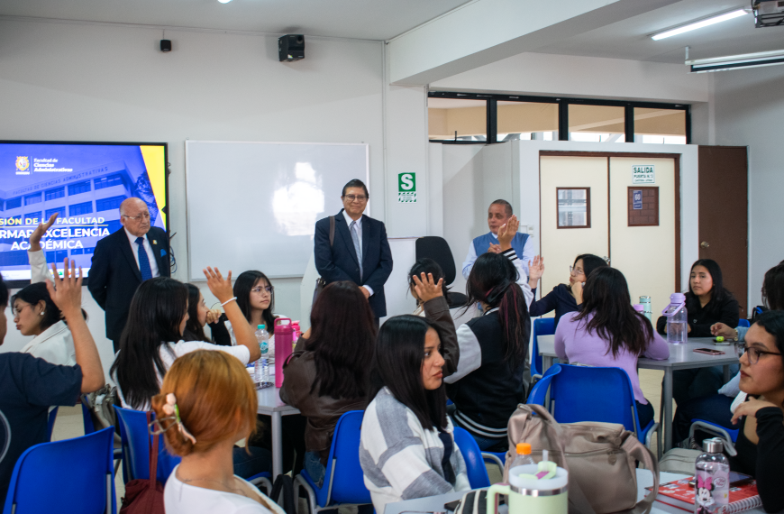 FCA da la bienvenida a estudiantes en el inicio del semestre académico 2026-II