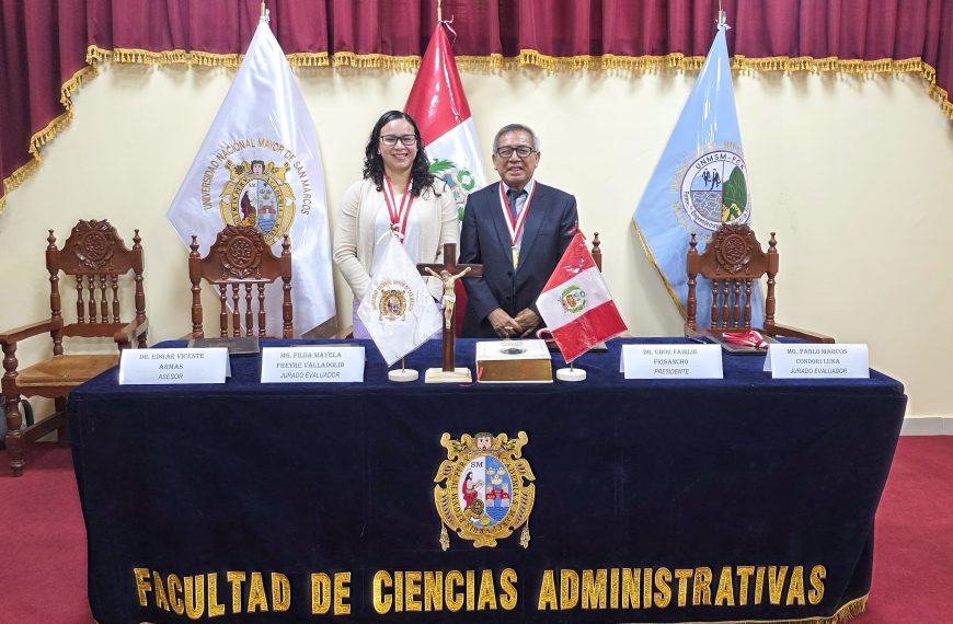 FELICITACIONES A LA LICENCIADA EN ADMINISTRACIÓN: RUTH KAREN SÁNCHEZ TUESTA